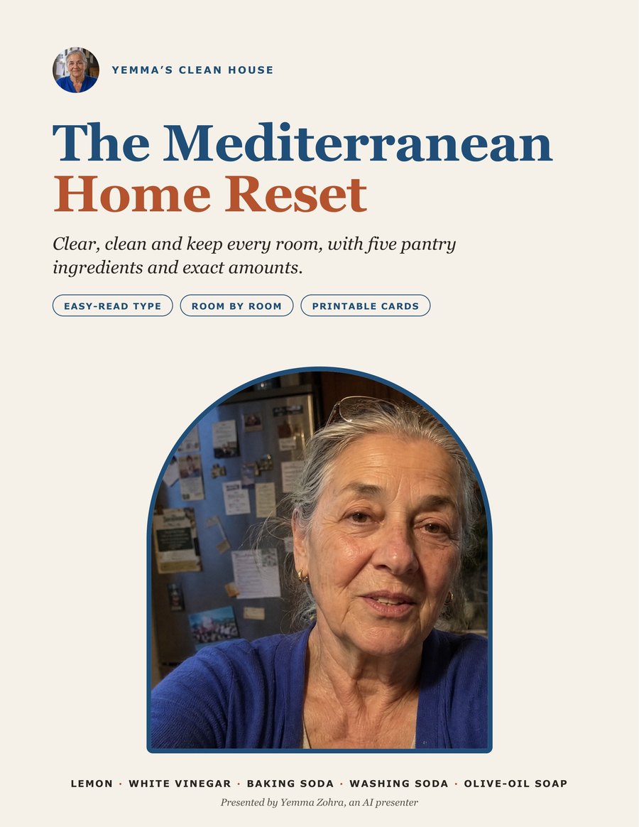 Cover of The Mediterranean Home Reset
